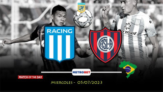 «Ματς της ημέρας» : Κυρίες και  κύριοι : - Ράσινγκ – Σαν Λορέντζο –