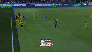 Το γκολ ισοφάρισης του Άρη στο παιχνίδι με τον ΟΦΗ