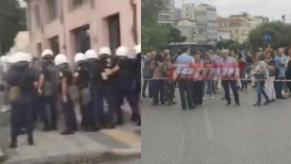 Blue Horizon: Ένταση και χημικά σε διαμαρτυρία για την δολοφονία του Αντώνη στην Πάτρα