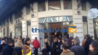 Πανικός στην κεντρική αγορά της Θεσσαλονίκης