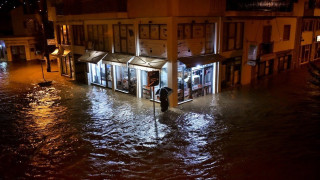 Εικόνες απόλυτης καταστροφής στον Βόλο από την κακοκαιρία Elias