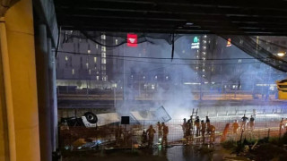 Βενετία: Η στιγμή που το λεωφορείο πέφτει από τη γέφυρα Μέστρε