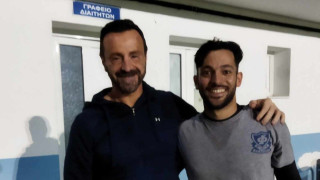 Στο Φίλυρο ο Άκης Μάντζιος για το φιλικό της Κ-17 του Άρη