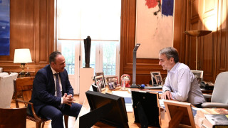 Τετ α τετ Αγγελούδη με Μητσοτάκη - Τι συζήτησαν