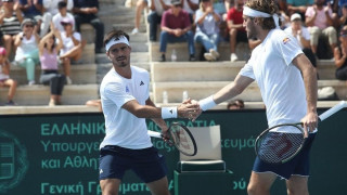 Στέφανος και Πέτρος Τσιτσιπάς το σήκωσαν στην Αμβέρσα