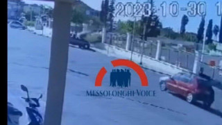 Μεσολόγγι: Γκρέμισε με την όπισθεν την περίφραξη του νοσοκομείου