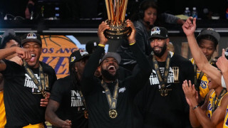 Ο ΛεΜπρόν Τζέιμς και οι Λέικερς κατέκτησαν το πρώτο Κύπελλο στην ιστορία του NBA