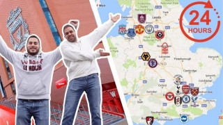 Δύο Έλληνες πήγαν σε 20 γήπεδα της Premier League σε 24 ώρες (vid)