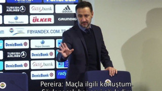 Έξω φρενών ο Περέιρα, αποχώρησε από τη συνέντευξη Τύπου (video)