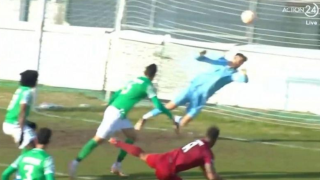 Μακεδονικός-ΑΕΛ: Ο Περντρέου έκανε την απόκρουση της χρονιάς και κράτησε το μηδέν (vid)