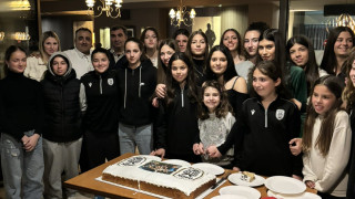 ΠΑΟΚ: Έκοψε την πίτα η γυναικεία ομάδα Β΄