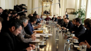 Ολοκληρώθηκε η συνάντηση των αγροτών με τον Τσίπρα