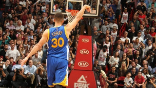 Το εκπληκτικό σόου του Κάρι με τα 12 εύστοχα τρίποντα (VIDEO)