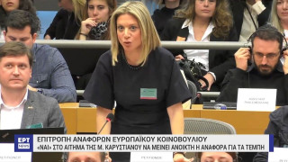 Ευρωκοινοβούλιο: Ανοιχτή η αναφορά της Μαρίας Καρυστιανού για τα Τέμπη