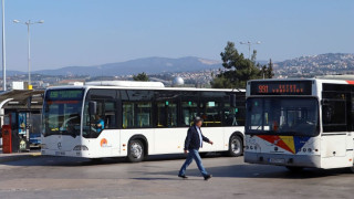 Θεσσαλονίκη: Φωτιά σε εν κινήσει λεωφορείο