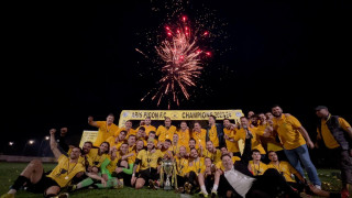 Αρης Πηγών: Πανηγύρισε την κατάκτηση του τίτλου, τώρα τα μπαράζ