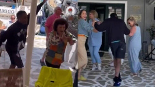 Ο Travis Scott έσυρε το χορό με τραγούδια του Καρρά και της Δρακοπούλου στο Μεγανήσι