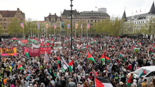 Ποδοσφαιρική ομάδα κατήγγειλε με πανό τη «γενοκτονία στην Παλαιστίνη»!