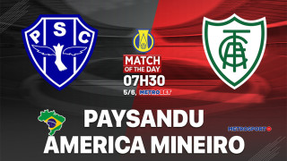 «Ματς της ημέρας» : Ενδιαφέρον παιχνίδι στην Βραζιλία: - Παϊσαντού – Αμέρικα Μινέιρο –