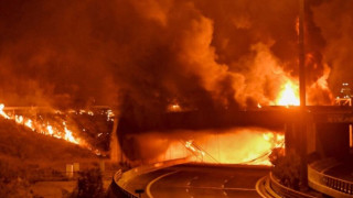 Έκρηξη στον Ισθμό; Τι είπε ο οδηγός και τι συνέβη με το φορτηγό (vid)