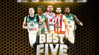 Stoiximan Basket League: Μικτή «αιωνίων» η καλύτερη πεντάδα