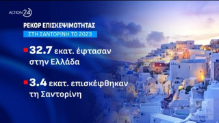 Υπερτουρισμός: «Έμφραγμα» στη Σαντορίνη! (vid)