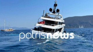 Κεφαλονιά: Πολυτελές γιοτ βυθίζεται ανοιχτά του Φισκάρδου