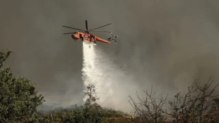Θεσσαλονίκη: Φωτιά σε δασική έκταση στο Ωραιόκαστρο-Ήχησε το 112