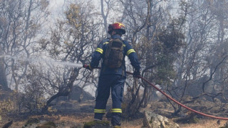 Φωτιά σε δασική έκταση κοντά στην Ξάνθη-Ήχησε το 112
