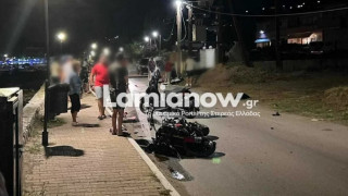 Τροχαίο δυστύχημα στη Φθιώτιδα: Μοτοσικλέτα «καρφώθηκε» σε κολώνα της ΔΕΗ