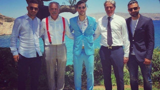 Το extreme ντύσιμο του Γκαλίτσιου στην βάπτιση της κόρης του (Pic)