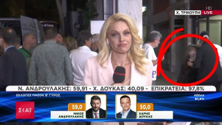 Εκλογές ΠΑΣΟΚ: Επεισόδιο με την... Ελένη Λουκά στη Χαριλάου Τρικούπη (vid)