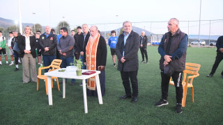 Αγιασμός για τον ΑΜΣ Αναγέννηση Πανοράματος και τον ΑΜΣ Πανόραμα