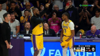 Έγραψαν ιστορία Λεμπρόν-Μπρόνι - Καταιγίδα τριπόντων από τους Σέλτικς