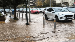 Χαλκιδική: H έντονη βροχόπτωση έφερε διακοπή κυκλοφορίας