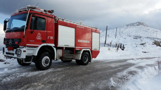 Καστοριά: Πούλμαν και 35 επιβάτες εγκλωβίστηκαν στα χιόνια