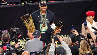 Μέγας Γιάννης Αντετοκούνμπο σήκωσε το Κύπελλο του ΝΒΑ