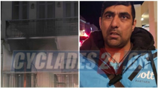 Σύρος: Διανομέας από το Πακιστάν βοήθησε στη σωτηρία γυναίκας από φωτιά στο σπίτι της
