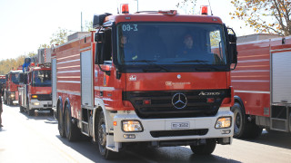Θεσσαλονίκη: Στις φλόγες όχημα μετά την έξοδο Επταπυργίου - Μεγάλο μποτιλιάρισμα