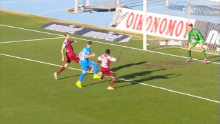 ΠΑΣ Γιάννινα-ΑΕΛ: Ο Κύρκος εκμεταλλεύεται αδράνεια της άμυνας και ισοφαρίζει (1-1)