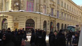 Χαμός στο κέντρο του Βουκουρεστίου από ΠΑΟΚτσήδες