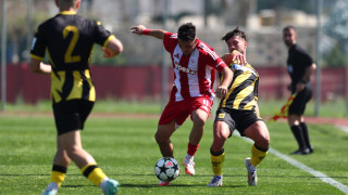 Άρης Κ19: Ηττήθηκε από τον Ολυμπιακό και αποκλείστηκε από το Κύπελλο
