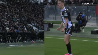 Παρακάμερα ΠΑΟΚ-Ολυμπιακός: Η «έκρηξη» στο γκολ του «Ντέλια» και το φιλί του Λουτσέσκου
