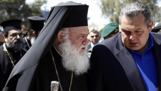 Διαφοροποίηση Καμμένου για τα θρησκευτικά – Συνάντηση με Ιερώνυμο