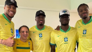 Τα αδέρφια Αντετοκούνμπο είδαν από κοντά την Βραζιλία του Αντσελότι