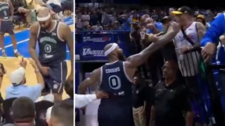 Επεισόδια με χειρονομίες ΝτεΜάρκους Κάζινς-θεατών και χάος στις court seats!