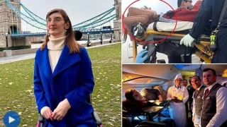 Η ψηλότερη γυναίκα του κόσμου πληρώνει 6 θέσεις αεροπλάνου για να ταξιδέψει