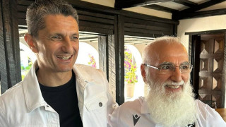 Στο Μακεδονία Παλλάς ο Σαββίδης με τους παίκτες και τον Λουτσέσκου