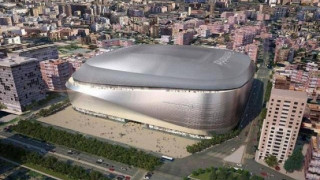 Το ολοκαίνουργιο                      κλειστό «παλάτι» του Μπερναμπέου