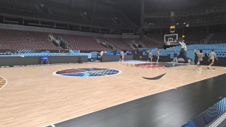 EuroBasket 2025: Η πρώτη προπόνηση της Εθνικής στη Ρίγα-Δηλώσεις Κατσίβελη και Καλαβρού